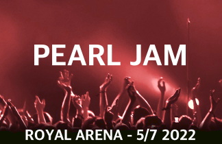 Pearl Jam koncert Royal Arena Danmark 2022