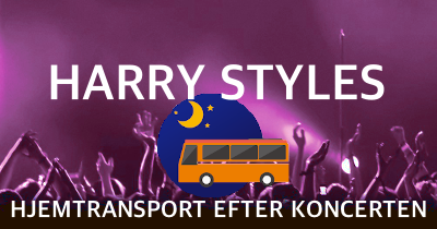 Harry Styles Horsens transport