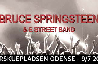 Bruce Springsteen Dyrskuepladsen Odense
