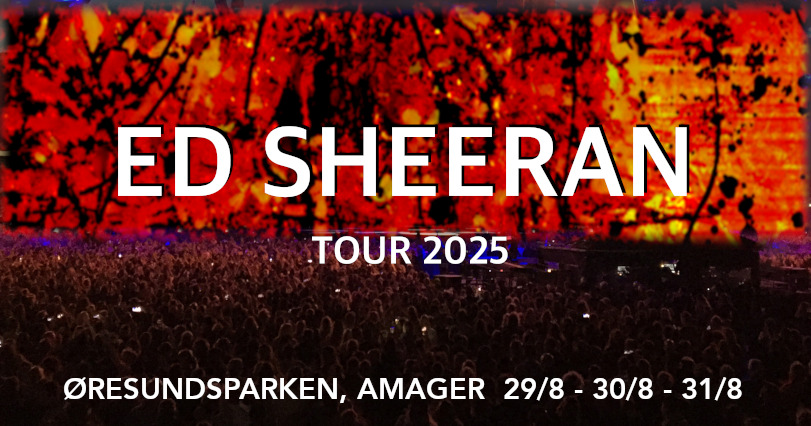 Ed Sheeran koncert 2025